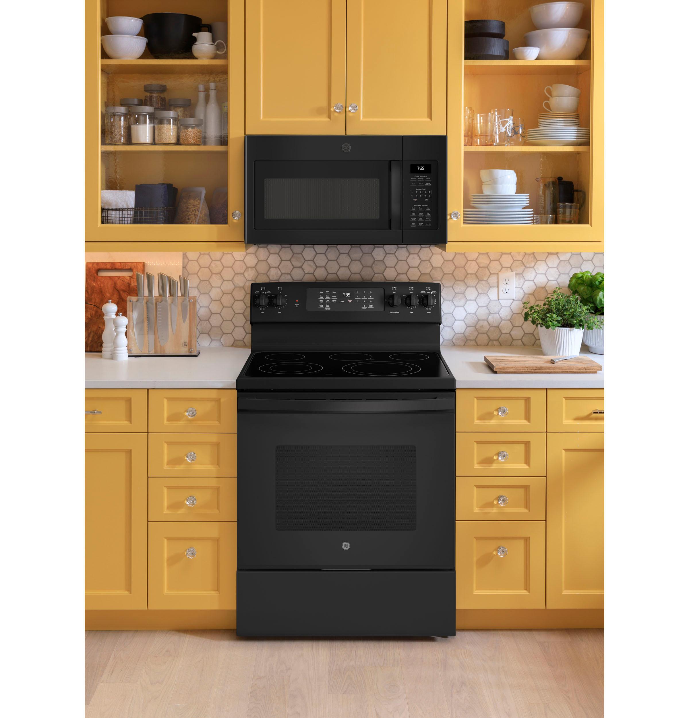 GE® 30" Free-Standing Electric Convection Range with No Preheat Air Fry