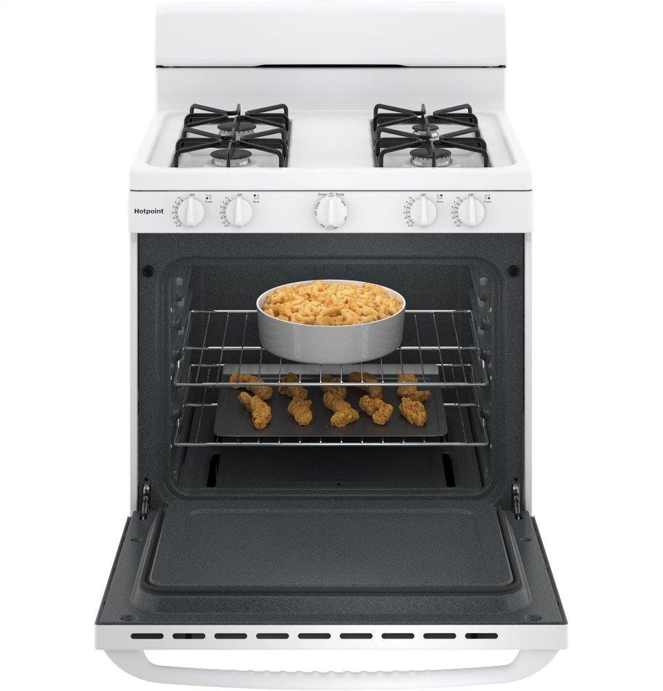 Hotpoint® 30" Free-Standing Gas Range