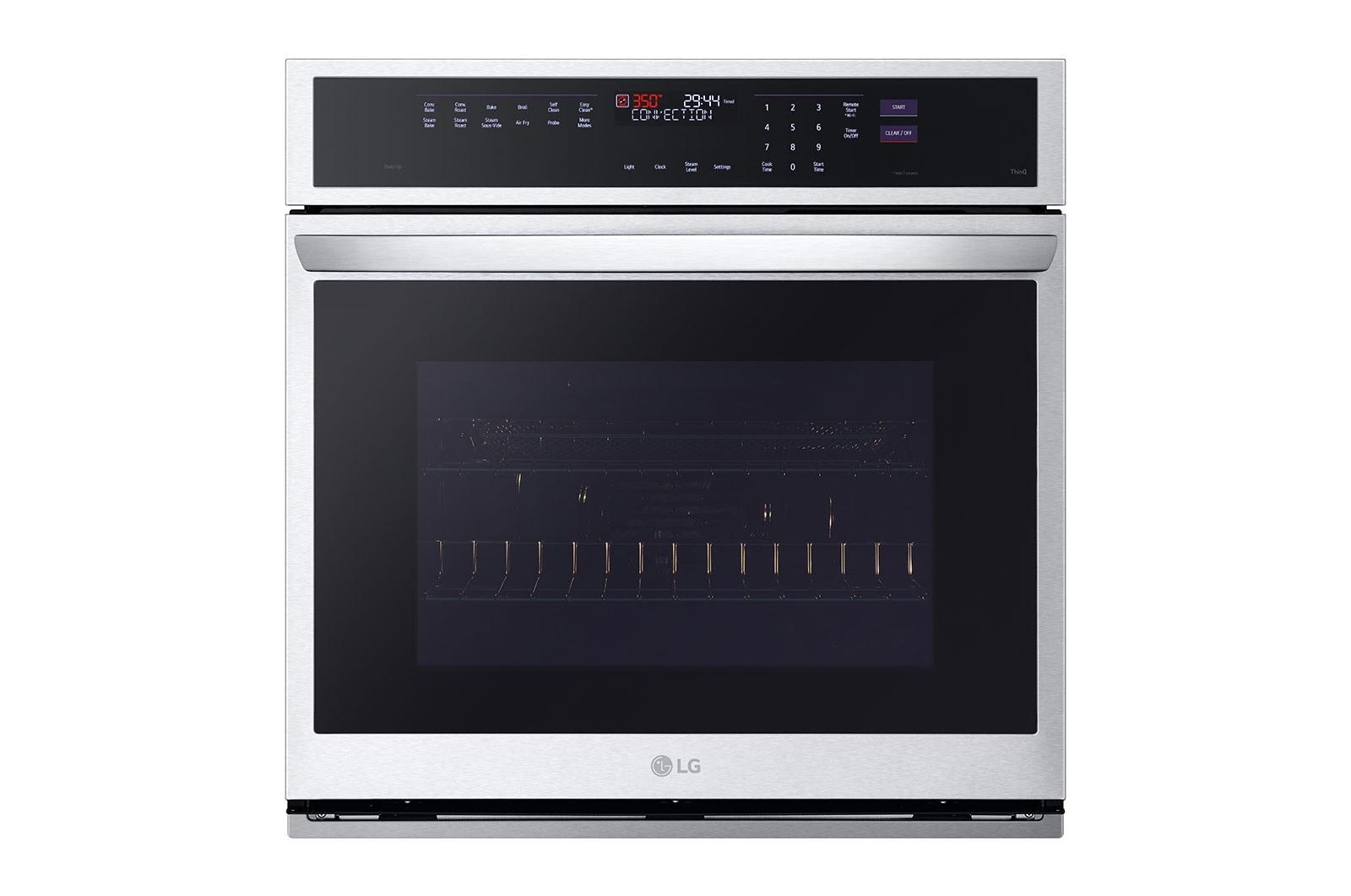 Lg 4.7 cu. ft. Smart Wall Oven with InstaView®, True Convection, Air Fry, and Steam Sous Vide