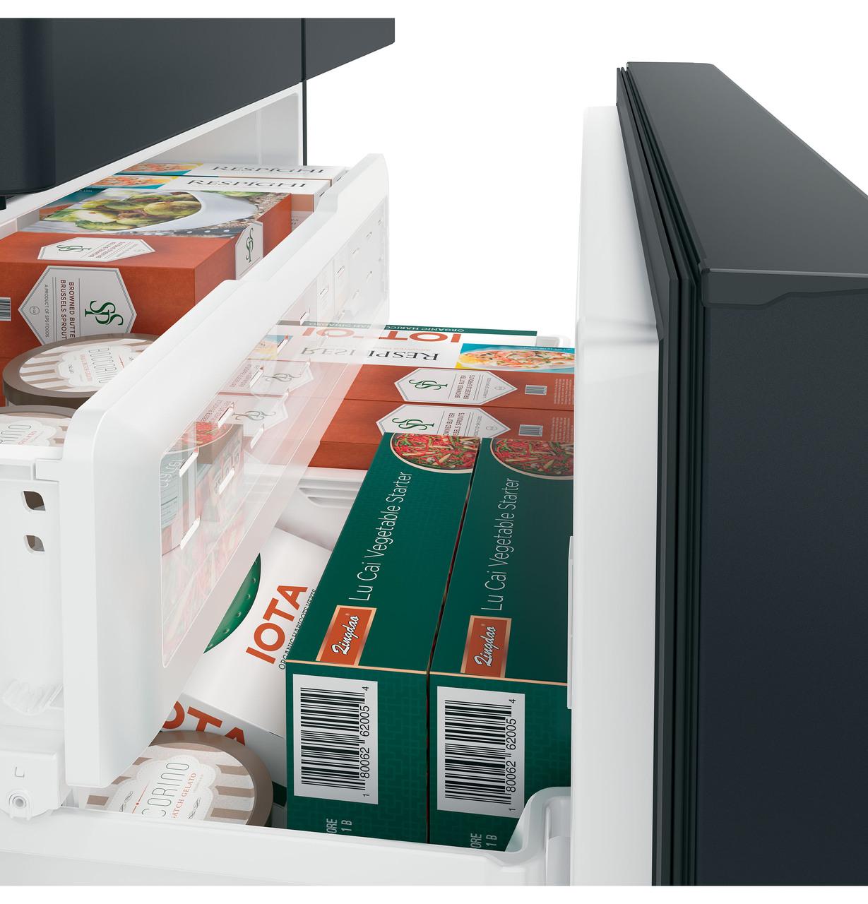 Cafe CYE22TP3MD1 CAF(EBACK)™ ENERGY STAR® 22.1 Cu. Ft. Smart Counter-Depth French-Door Refrigerator with Hot Water Dispenser