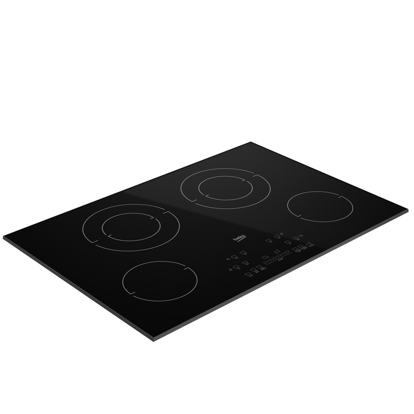 Beko ECTM30102 30" Built-In Electric Cooktop with 4 Burners and Touch Control
