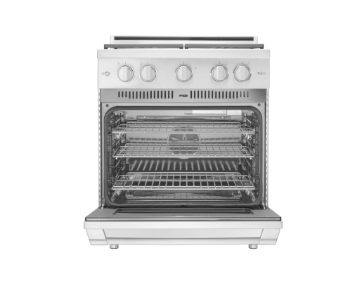 Dacor HGR30PSLP 30" Gas Range, Silver Stainless Steel, Liquid Propane