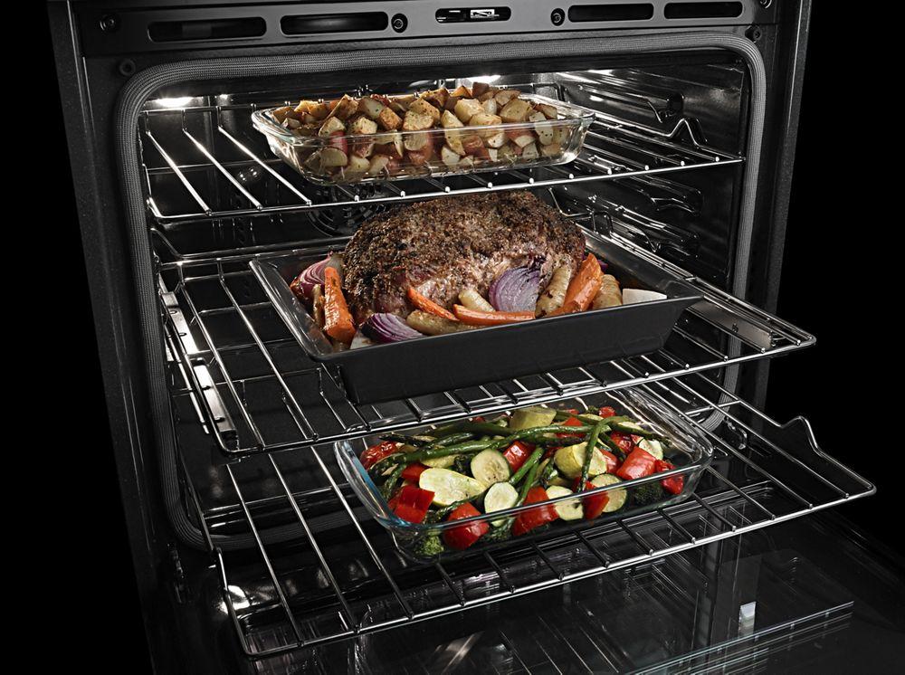 Maytag MEW9630FB 30-Inch Wide Double Wall Oven With True Convection - 10.0 Cu. Ft.