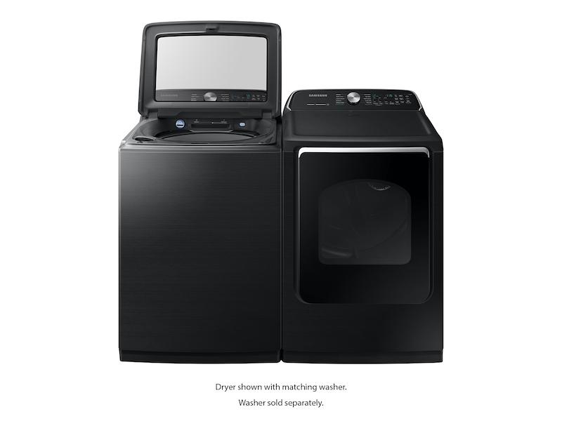 7.4 cu. ft. Gas Dryer with Steam Sanitize+ in Black Stainless Steel