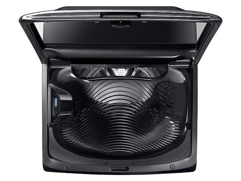 Samsung 5.4 cu. ft. Top Load Smart Washer with Integrated Touch Controls and activewash™ in Black Stainless Steel