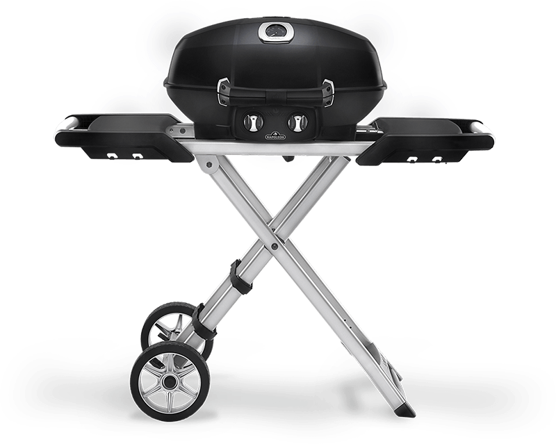 Napoleon Bbq PRO285XBK TravelQ PRO285X with Scissor Cart , Propane, Black