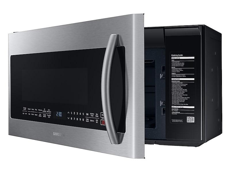 Samsung ME21K7010DS 2.1 cu. ft. Over The Range Microwave with PowerGrill and Ceramic Enamel Interior
