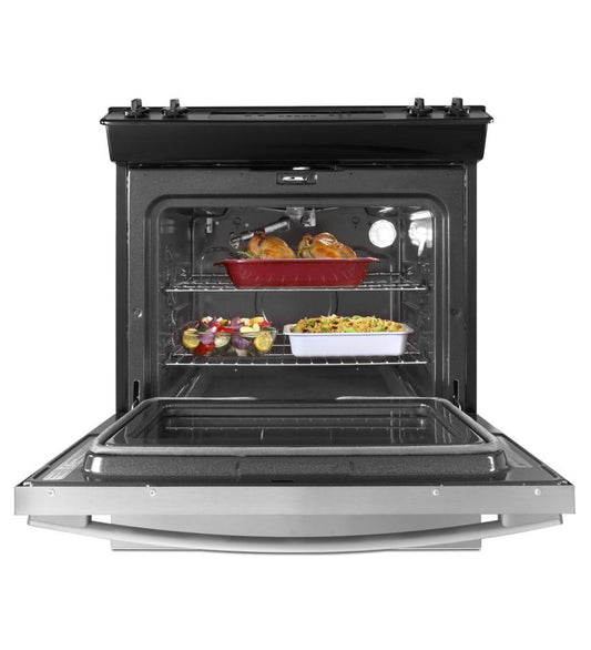 Whirlpool GW397LXUS 30-inch Self-Cleaning Slide-In Gas Range