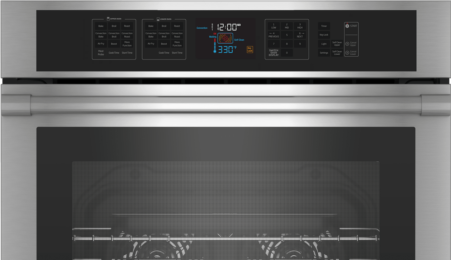 Beko WOD30100SS 30" Stainless Steel Double Wall Oven