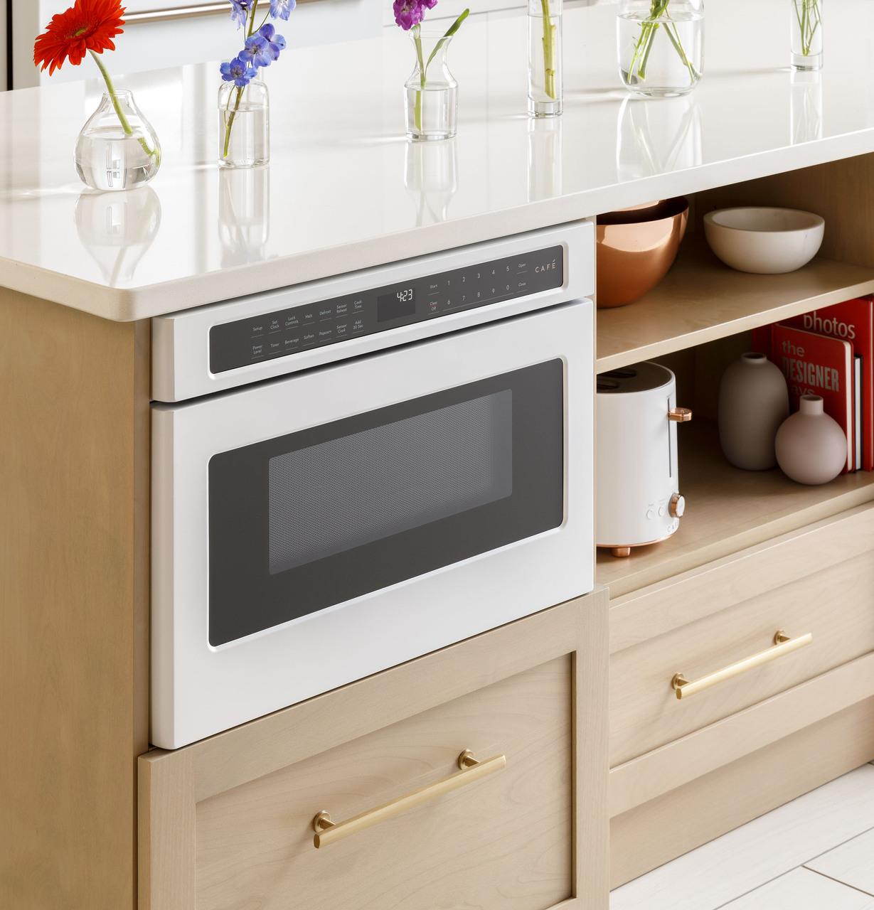 Cafe CWL112P2RS1 CAF(EBACK)™ Built-In Microwave Drawer Oven
