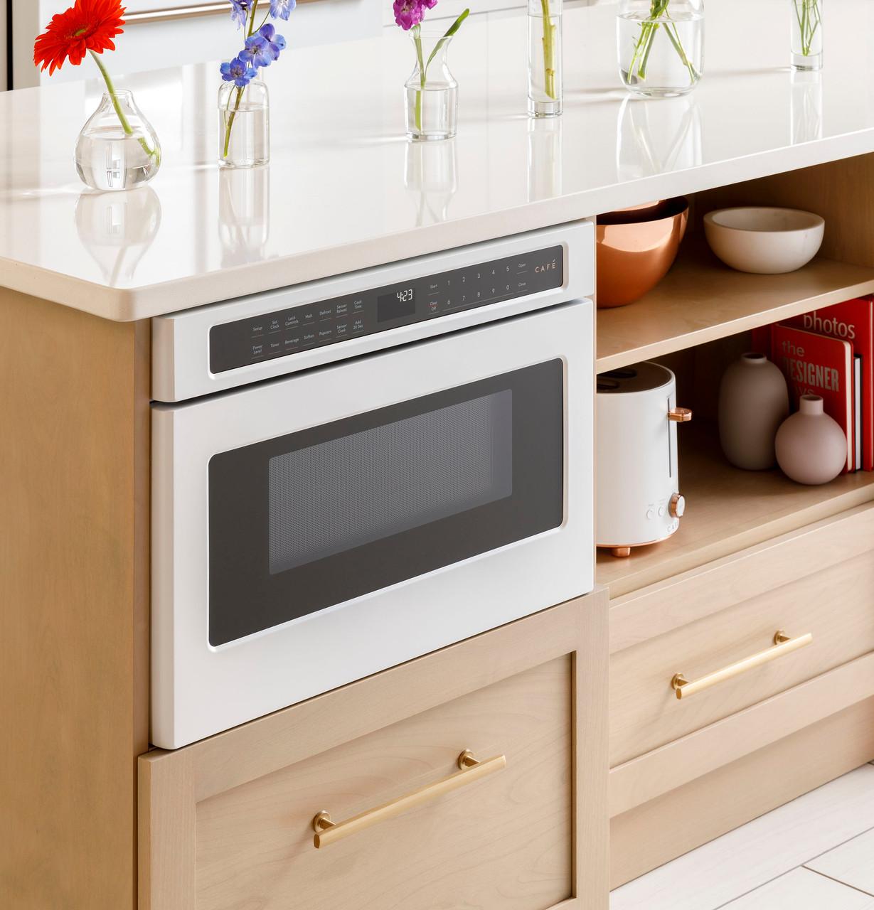 Cafe CWL112P3RD5 CAF(EBACK)™ Built-In Microwave Drawer Oven