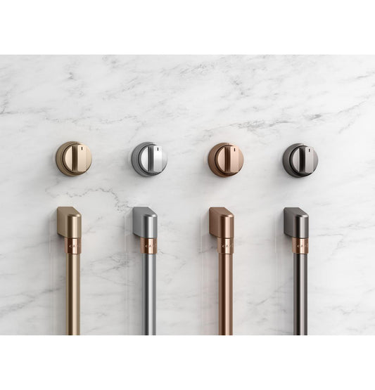 Cafe CXPR6HKPTCU CAF(EBACK)™ 36" Brushed Copper Handle & Knob Set for Pro Range and Rangetop