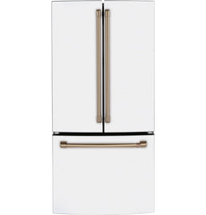 Cafe CWE19SP4NW2 CAF(EBACK)™ ENERGY STAR 18.6 Cu. Ft. Counter-Depth French-Door Refrigerator
