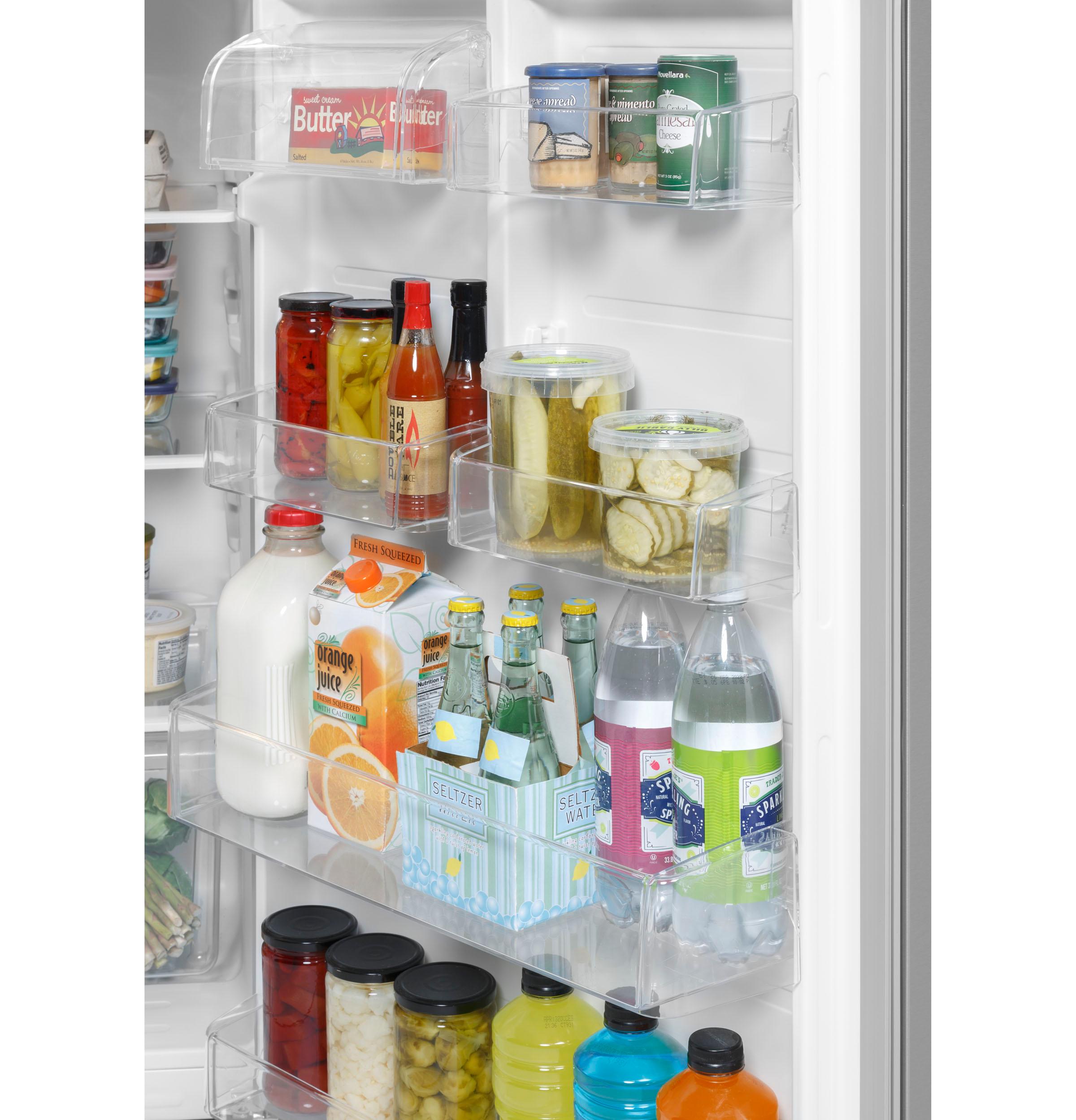 GTE18MSRRSS GE® ENERGY STAR® 18.3 Cu. Ft. Top-Freezer Refrigerator