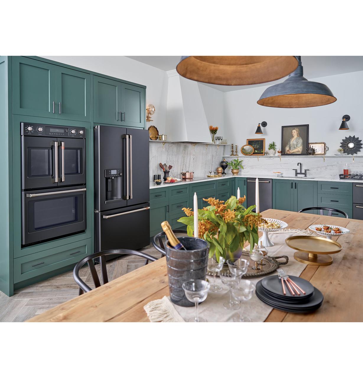 Cafe CYE22TP3MD1 CAF(EBACK)™ ENERGY STAR® 22.1 Cu. Ft. Smart Counter-Depth French-Door Refrigerator with Hot Water Dispenser