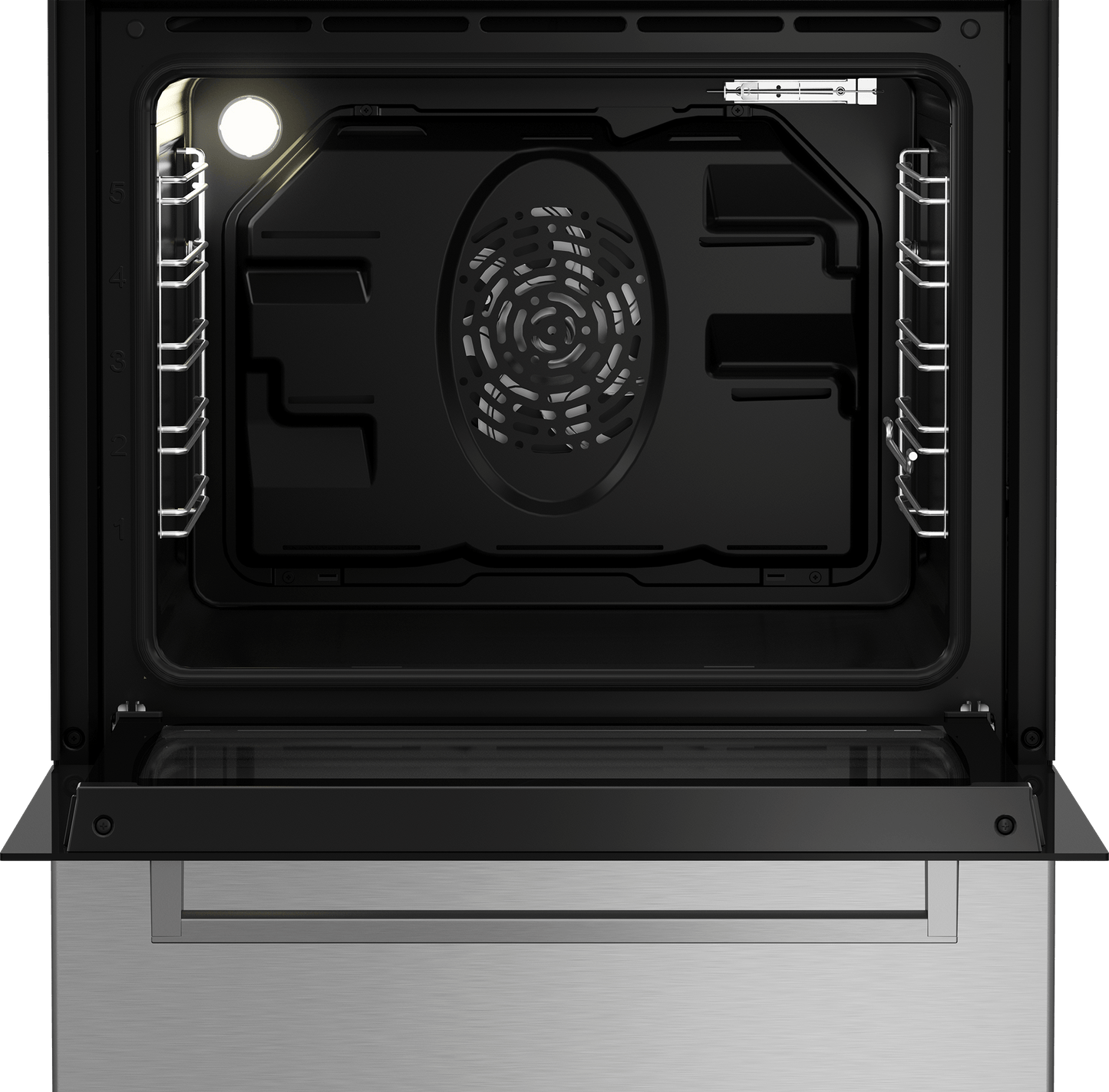 Beko SLER24410SS 24" Stainless Steel Slide-In Electric Range