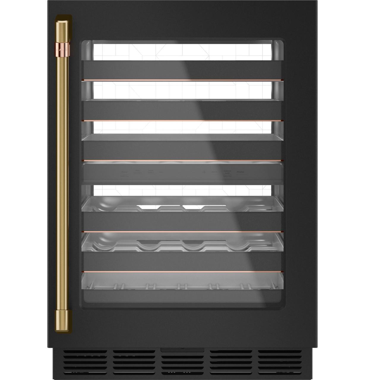 Cafe CXQW1H1PPCG CAF(EBACK)™ Undercounter Handle Kit - Brushed Brass