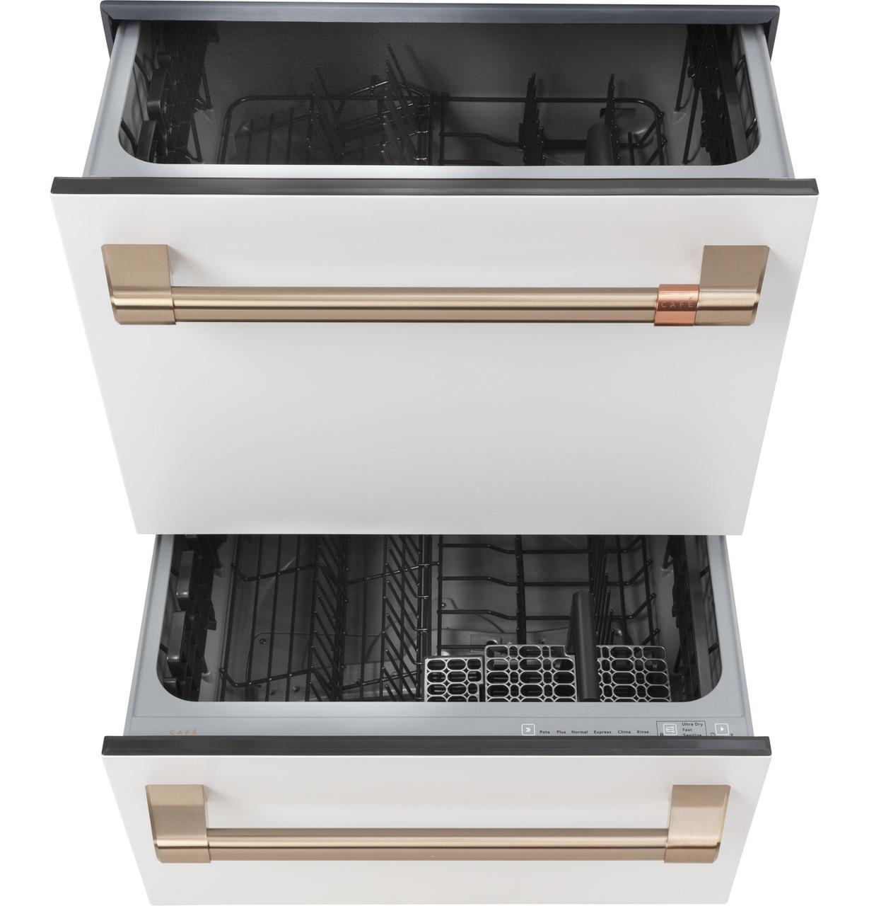 Cafe Caf(eback)™ Dishwasher Double Drawer