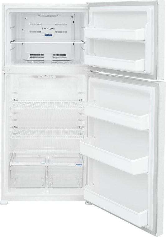 Frigidaire FFTR1814WW 18 Cu. Ft. Garage Ready Top Freezer Refrigerator