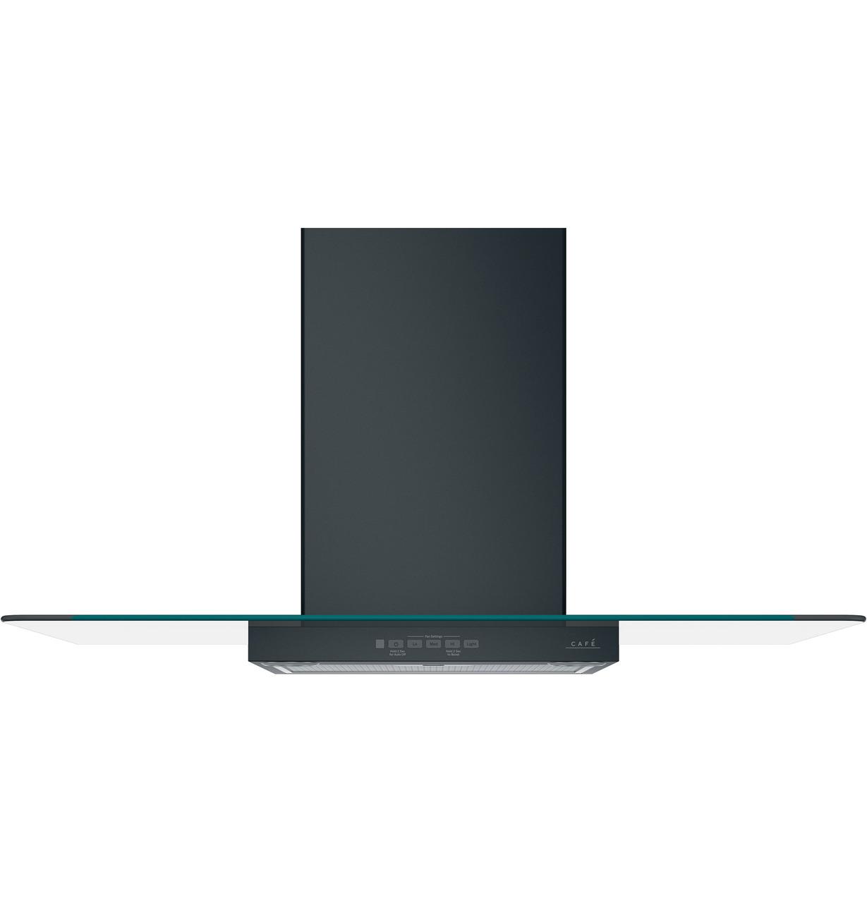 Caf(eback)™ 36" Wall-Mount Glass Canopy Chimney Hood