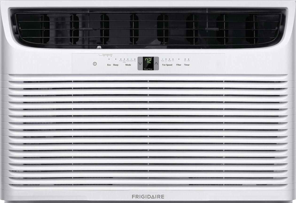 Frigidaire 25,000 BTU Window Air Conditioner with Supplemental Heat and Slide Out Chassis