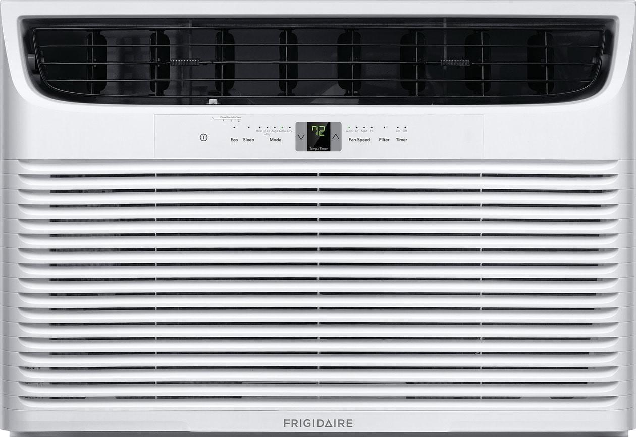 FHWE252WA2 Frigidaire 25,000 BTU Window Air Conditioner with Supplemental Heat and Slide Out Chassis