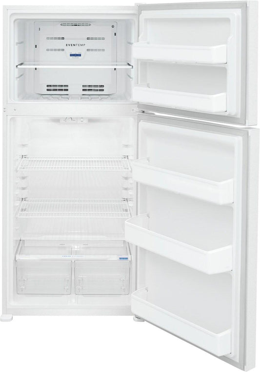 Frigidaire FFHT1814WW 18 Cu. Ft. Garage Ready Top Freezer Refrigerator