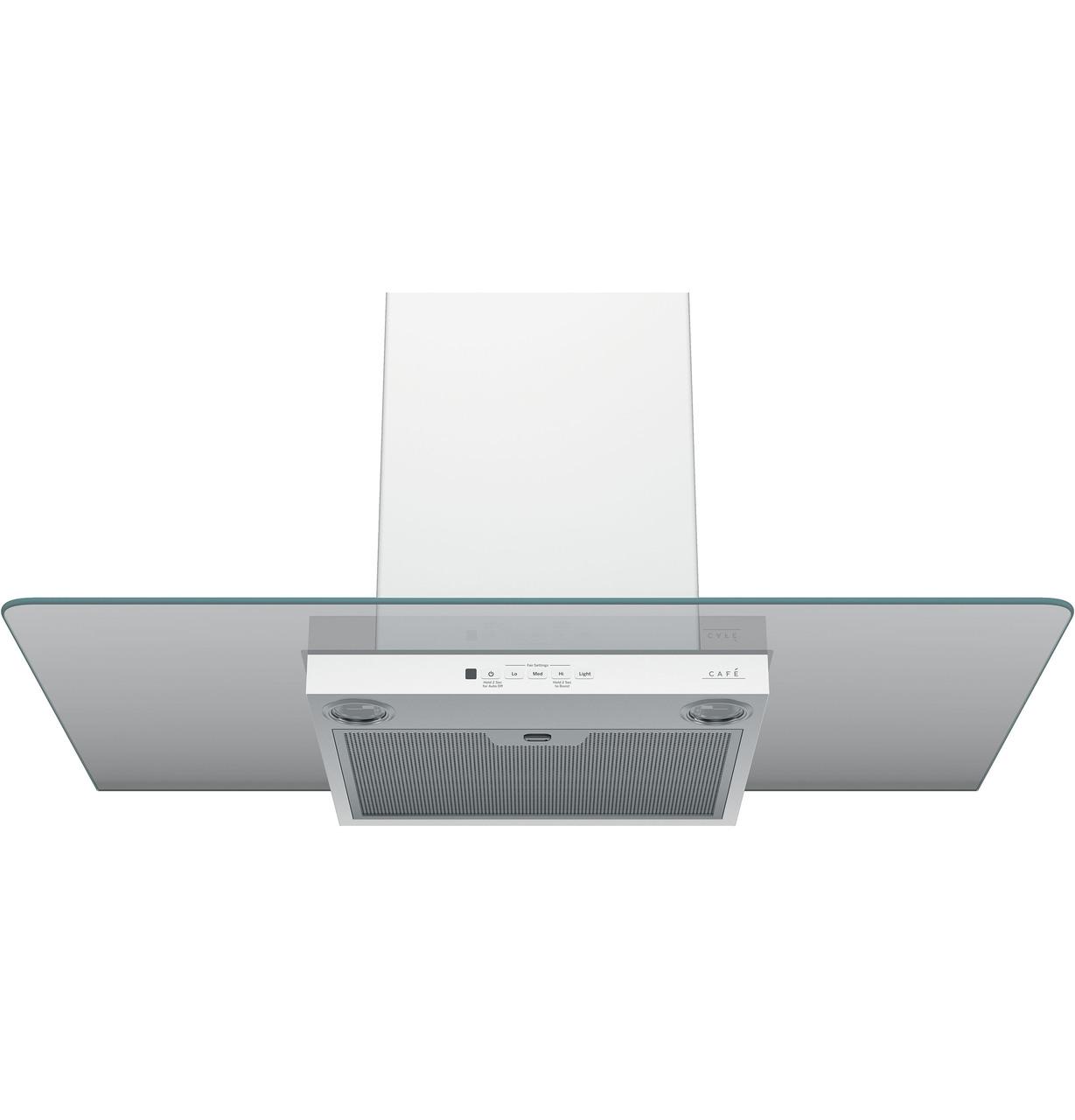 Cafe CVW73614MWM CAF(EBACK)™ 36" Wall-Mount Glass Canopy Chimney Hood