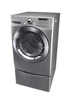 Lg DLEX3360V 7.4 cu.ft. Ultra-Large Capacity SteamDryer with NeveRust Stainless Steel Drum (Electric)