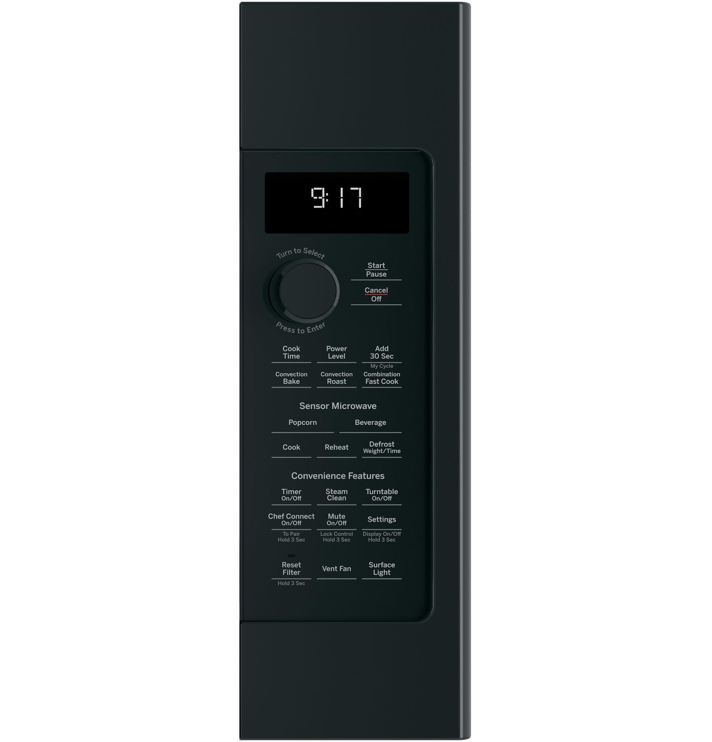 GE Profile™ 1.7 Cu. Ft. Convection Over-the-Range Microwave Oven