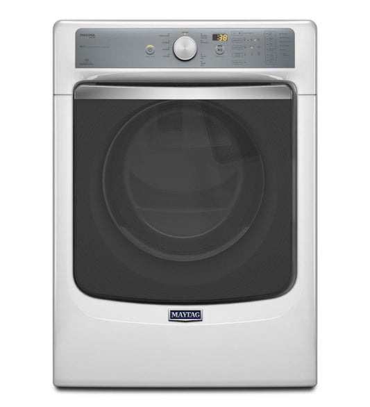 Maytag MED7100DW Maxima® Steam Electric Dryer with Large Capacity and Stainless Steel Dryer Drum - 7.3 cu. ft.