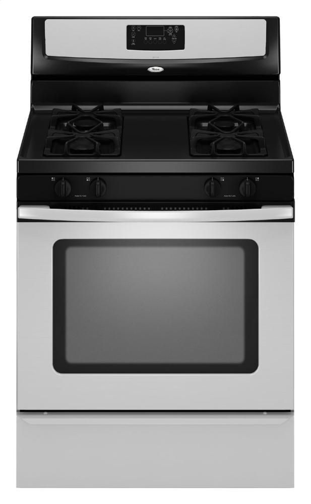 Whirlpool WFG361LVQ 30-inch Self-Cleaning Freestanding Gas Range