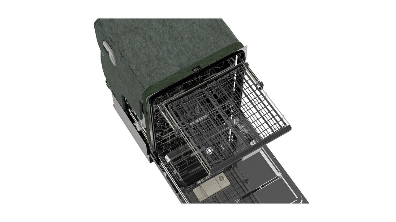 Sharp SDW6757ES 24 in. Slide-In Stainless Steel 45 dB Dishwasher