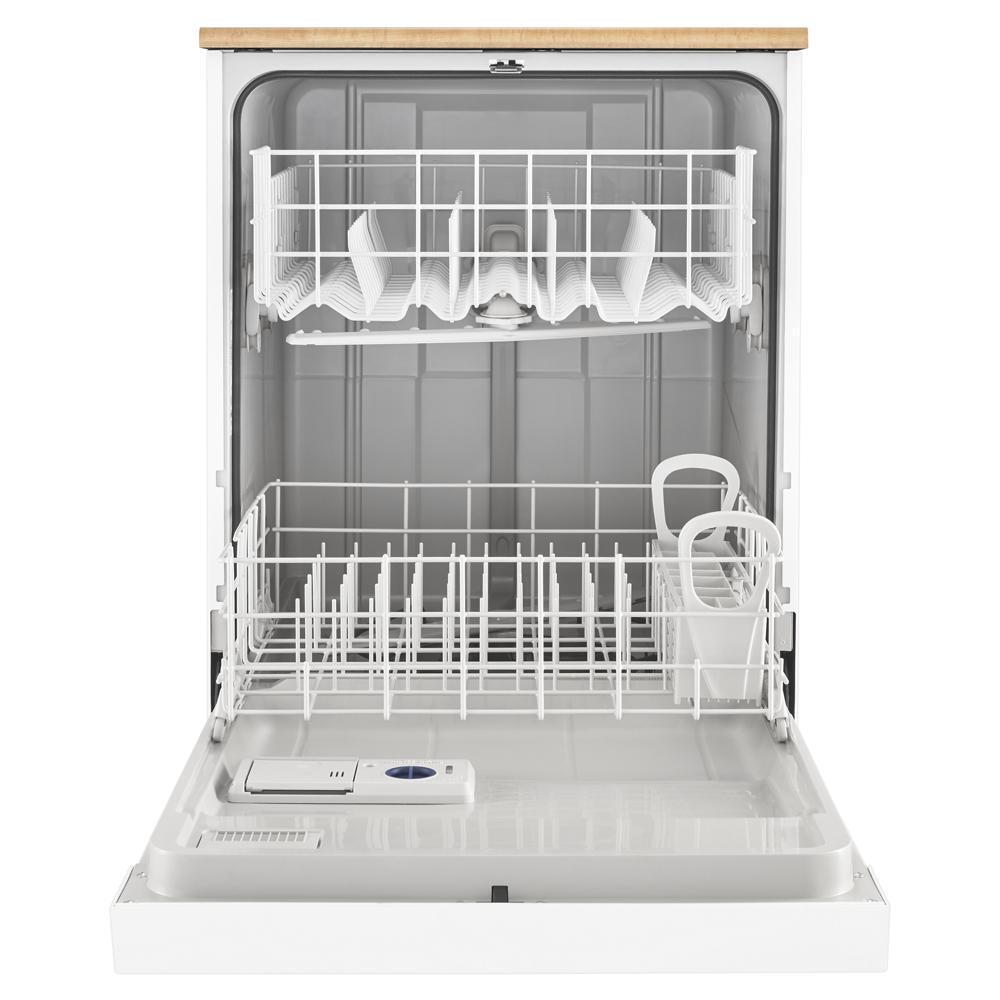 Whirlpool WDP370PAHW Heavy-Duty Dishwasher with 1-Hour Wash Cycle