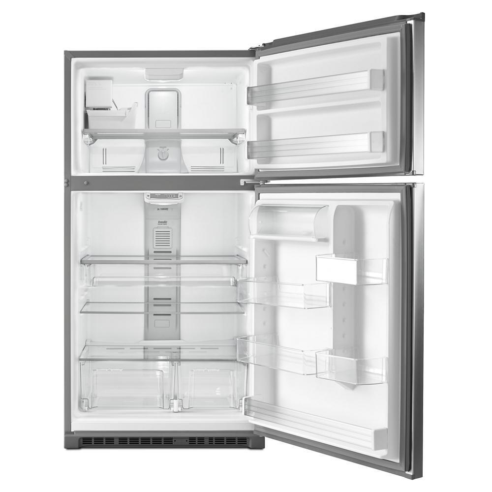 Maytag MRT711SMFZ 33-Inch Wide Top Freezer Refrigerator with EvenAir™ Cooling Tower- 21 Cu. Ft.