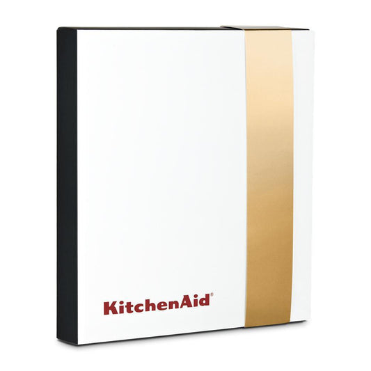 W11368841NE KitchenAid Commercial-Style Range Handle Medallion Kit - Gold (Includes Two Medallions, Screws, and One 1/8-IN Hex Wrench)