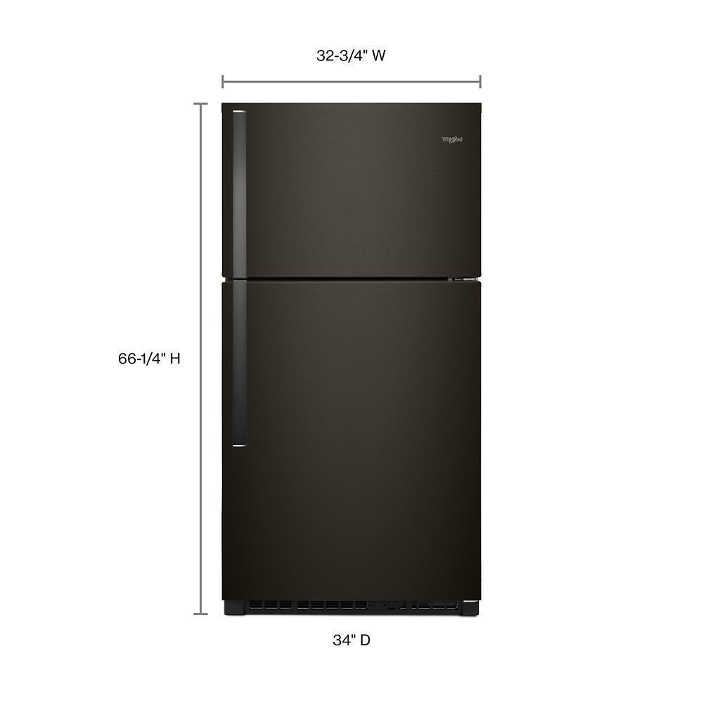 Whirlpool WRT541SZHV 33-inch Wide Top Freezer Refrigerator - 21 cu. ft.