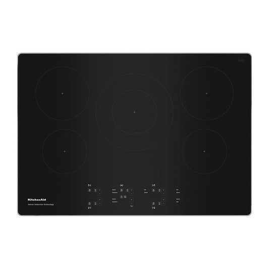 Kitchenaid KCIG550JSS 30-Inch 5-Element Sensor Induction Cooktop
