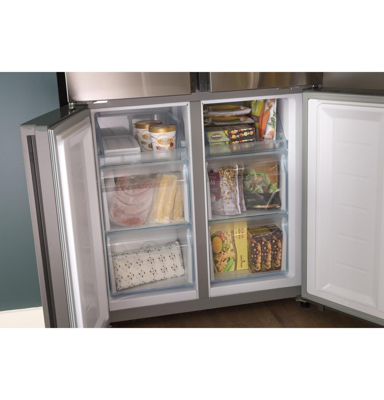 QHE16HYPFS Haier ENERGY STAR® 16.8 Cu. Ft. Quad Door Refrigerator