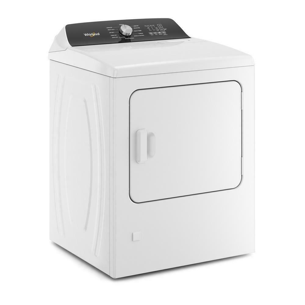 Whirlpool WGD5050LW 7.0 Cu. Ft. Top Load Gas Moisture Sensing Dryer with Steam