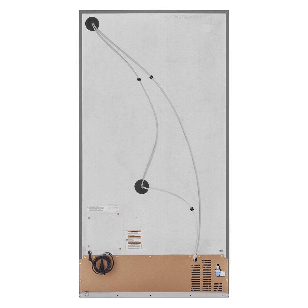 Kitchenaid KRSF705HPS 24.8 cu ft. Side-by-Side Refrigerator with Exterior Ice and Water and PrintShield™ finish