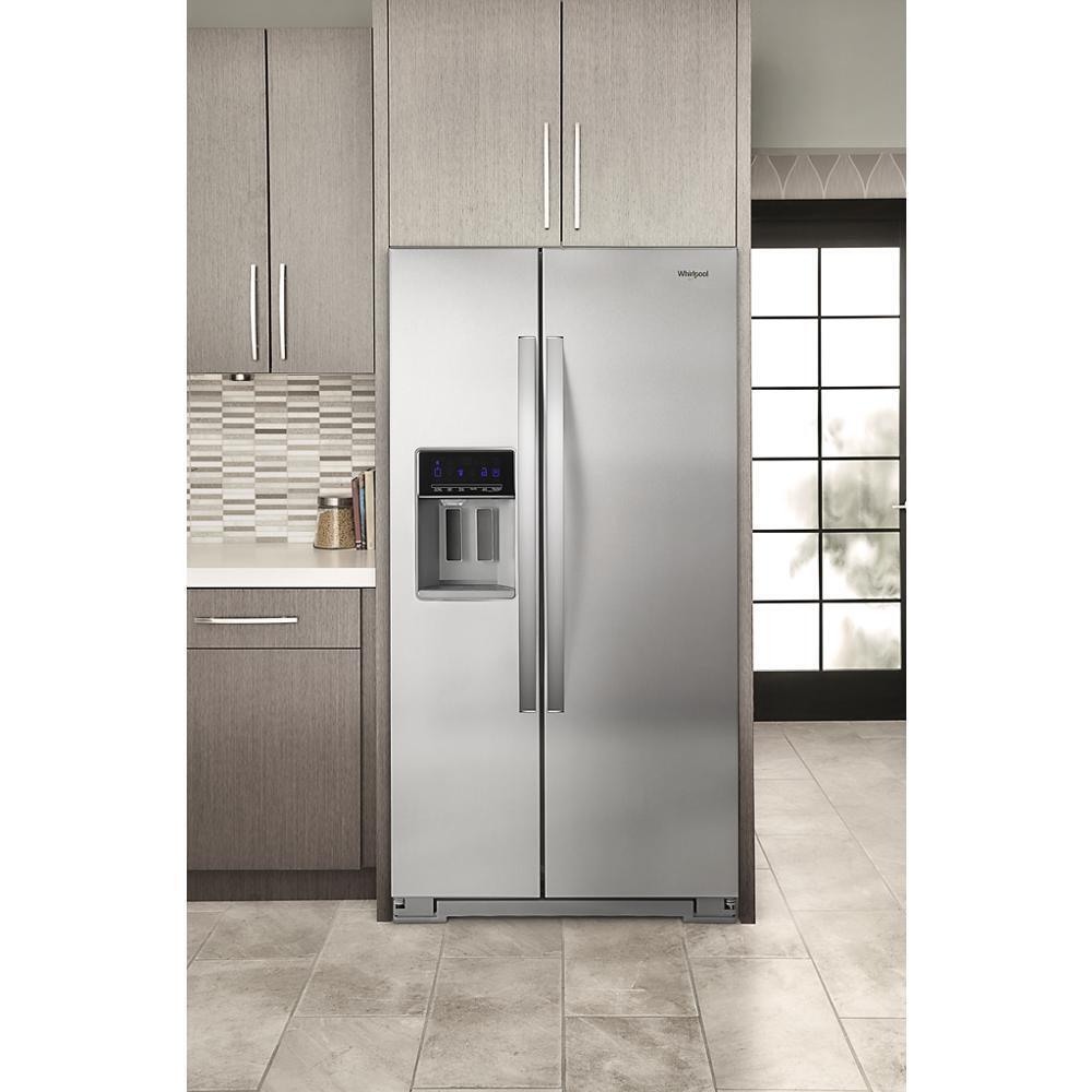 Whirlpool WRS571CIHZ 36-inch Wide Counter Depth Side-by-Side Refrigerator - 21 cu. ft.