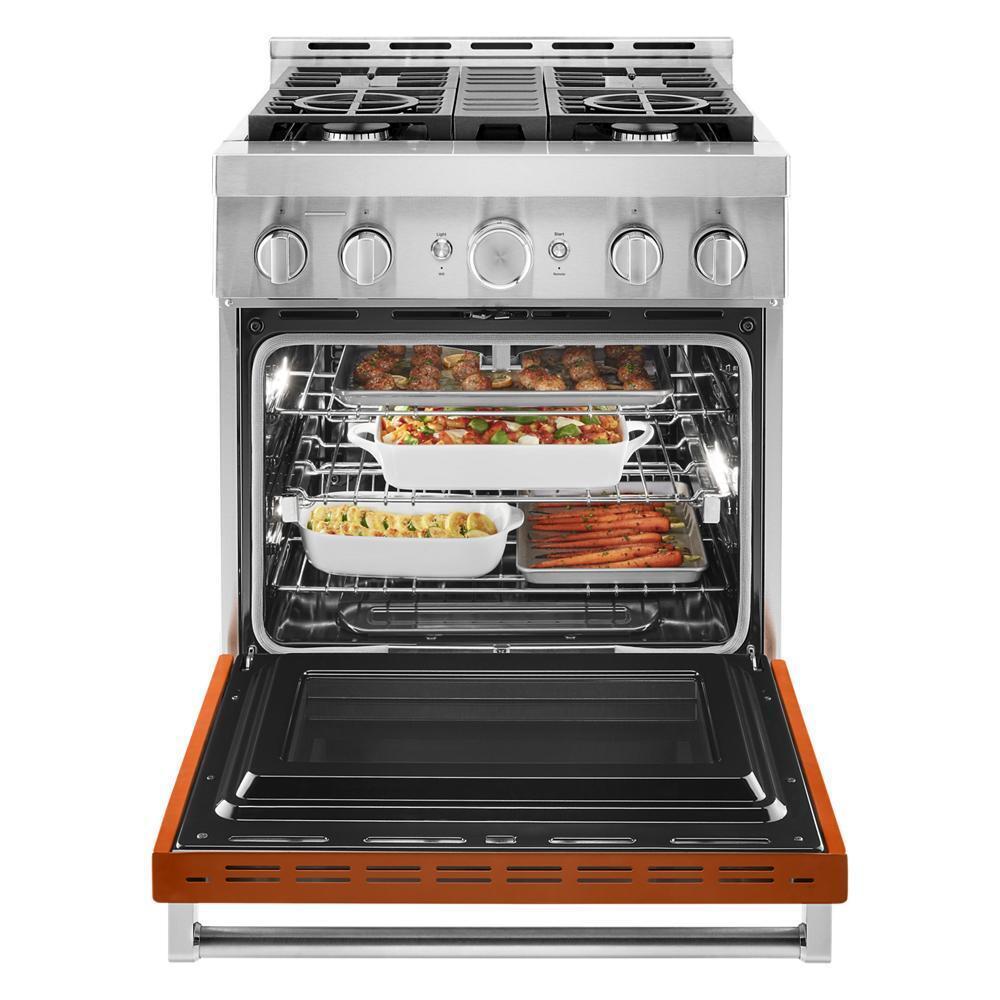 KFGC500JSC KitchenAid® 30'' Smart Commercial-Style Gas Range with 4 Burners