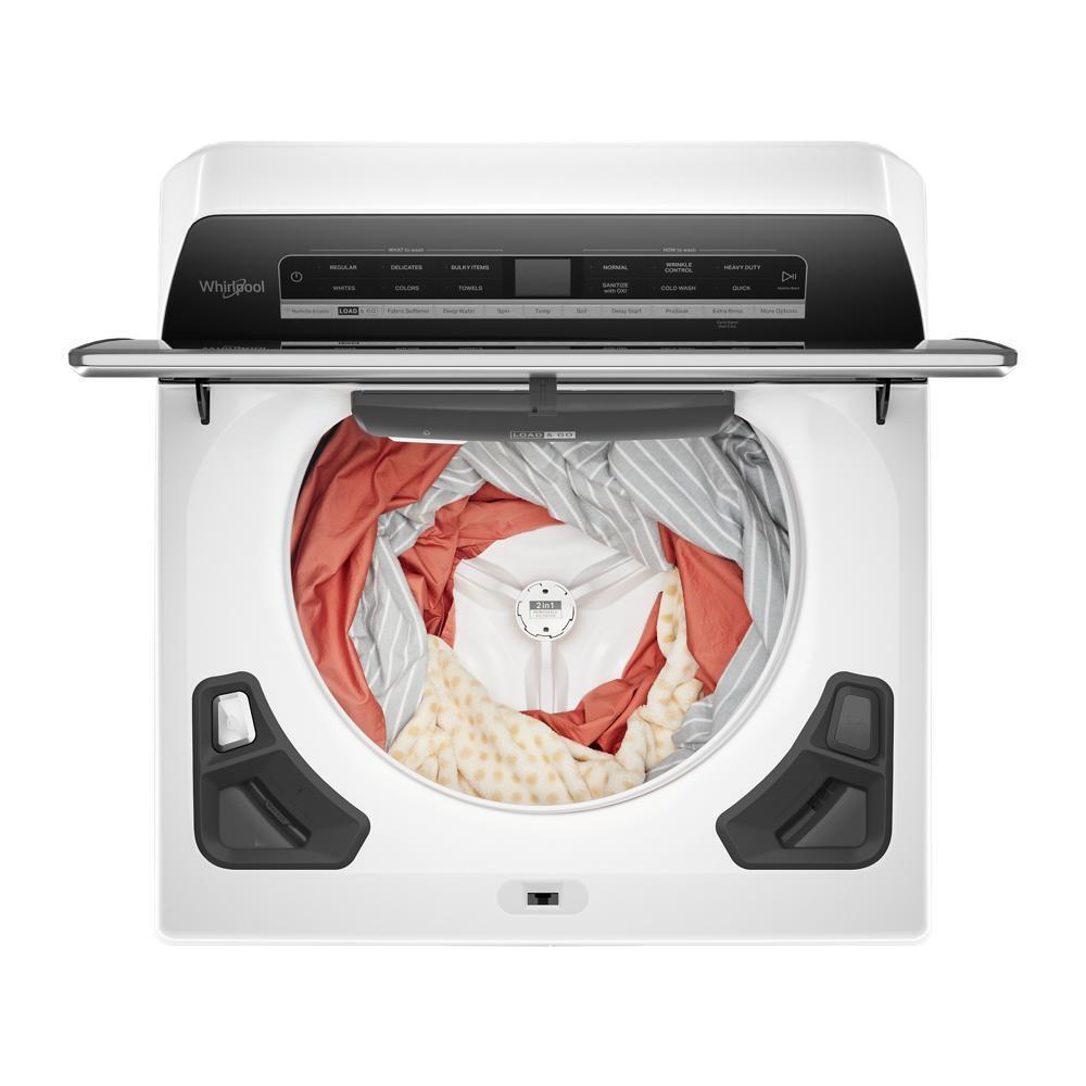 Whirlpool WTW8127LW 5.2 - 5.3 cu. ft. Top Load Washer with 2 in 1 Removable Agitator