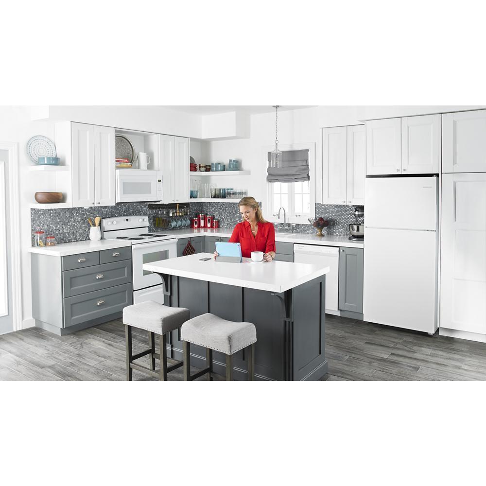 Amana ART318FFDW 30-inch Amana® Top-Freezer Refrigerator with Glass Shelves
