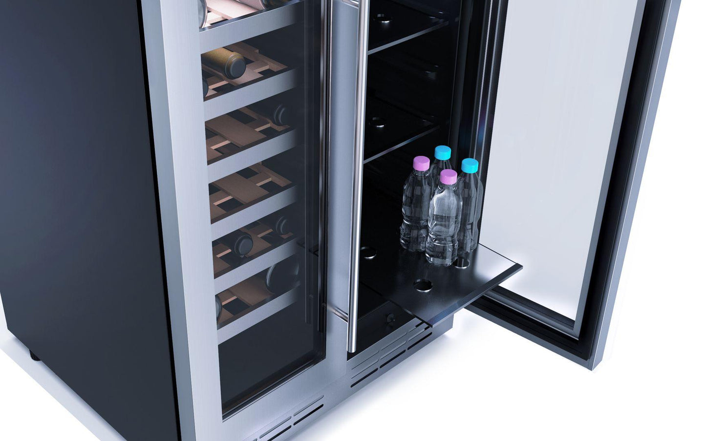 Elica EBF52SS1 EBF52SS1 French Door, Dual Zone, Beverage and Wine Center