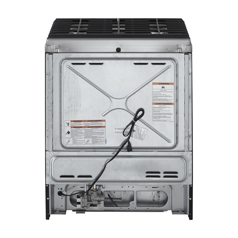 Kitchenaid KSGB900ESS 30-Inch 5 Burner Gas Convection Slide-In Range with Baking Drawer