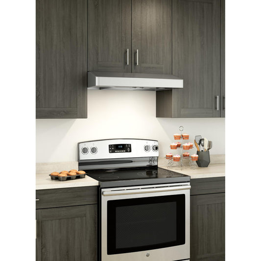 TEN130SS Broan® Elite 30-Inch Convertible Under-Cabinet Range Hood, Stainless Steel