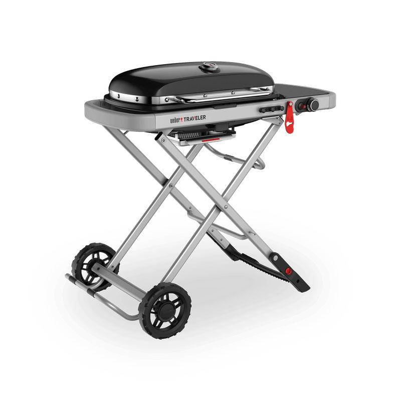 9010001 Weber Traveler® Portable Gas Grill - Black