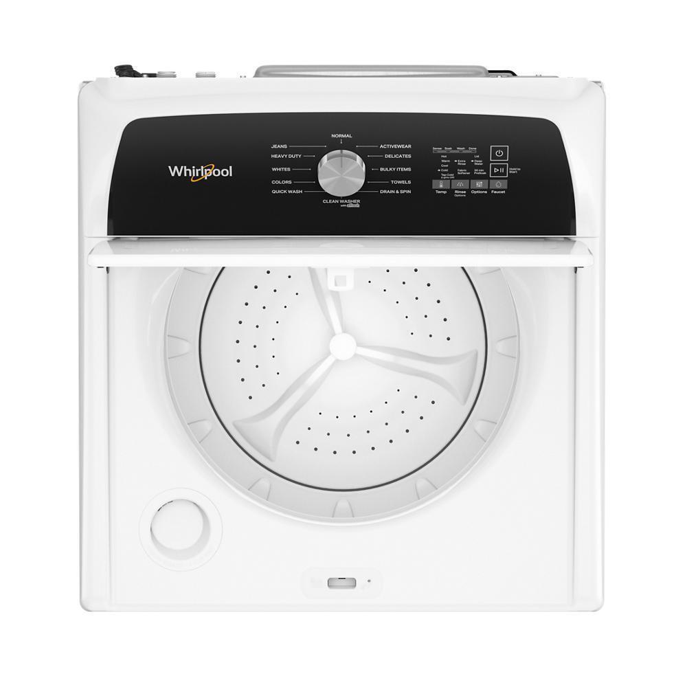 Whirlpool WTW5010LW 4.6 Cu. Ft. Top Load Impeller Washer with Built-in Faucet